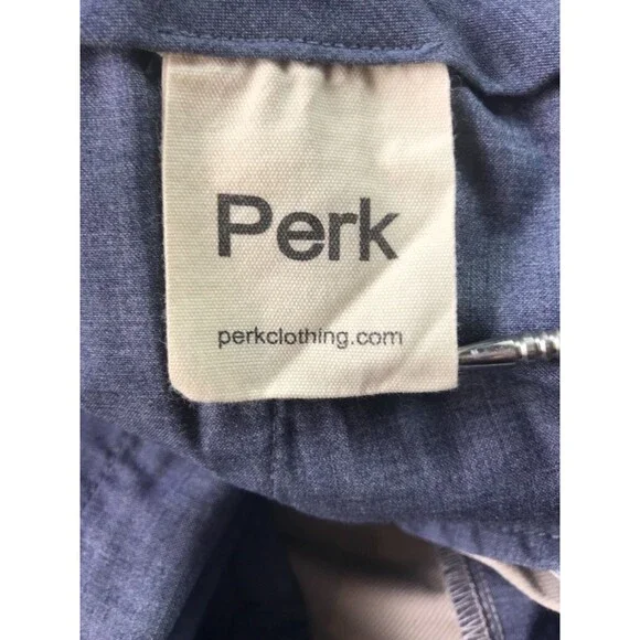 Perk Straight Slim Fit Stretch Chino Pants Men’s 32 X 34 Beige Tab Khaki - Picture 10 of 15